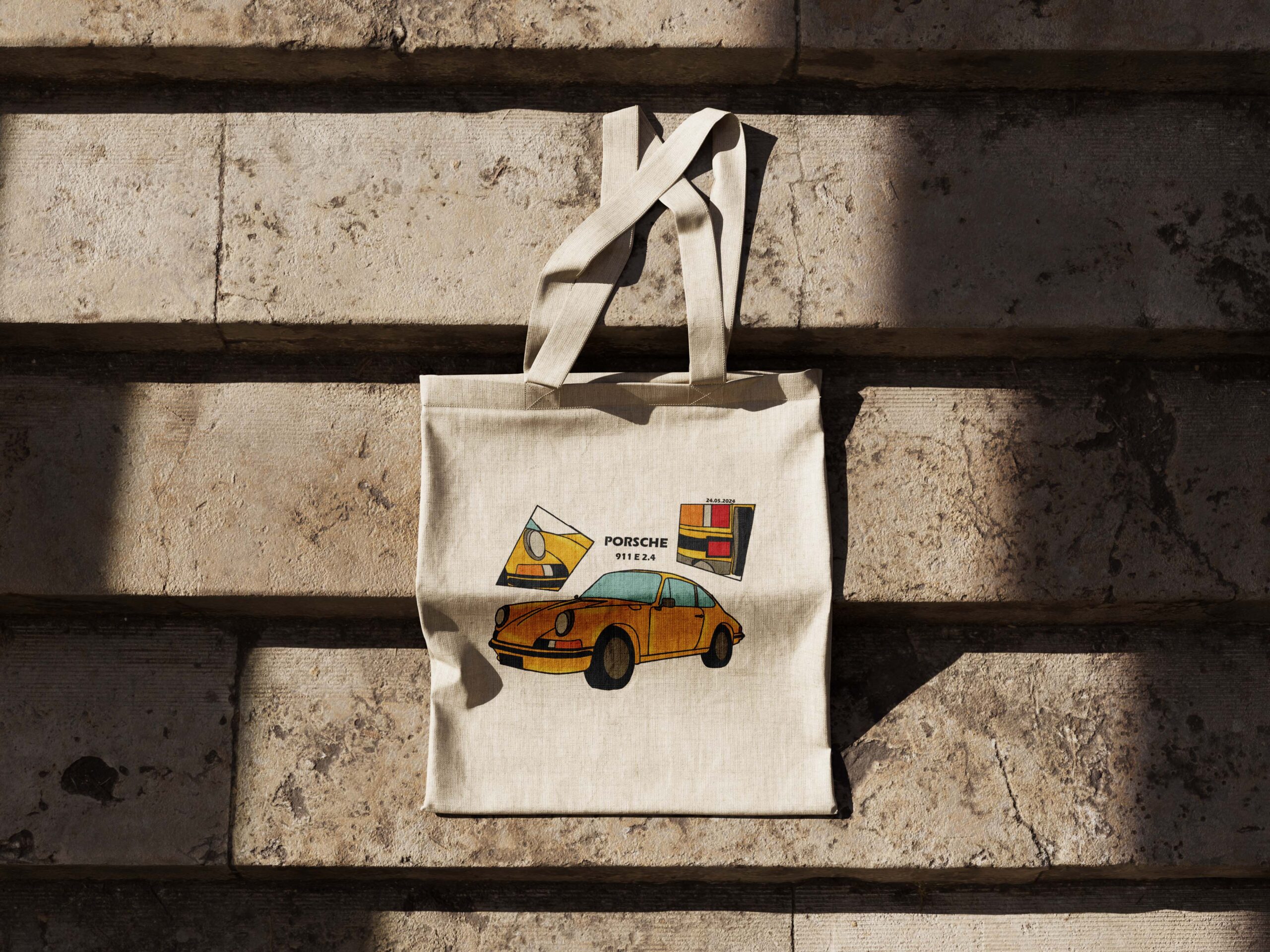 Tote-Bag Porsche 911 E 2.4